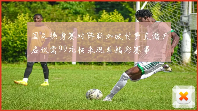 国足热身赛对阵新加坡付费直播开启仅需99元快来观看精彩赛事